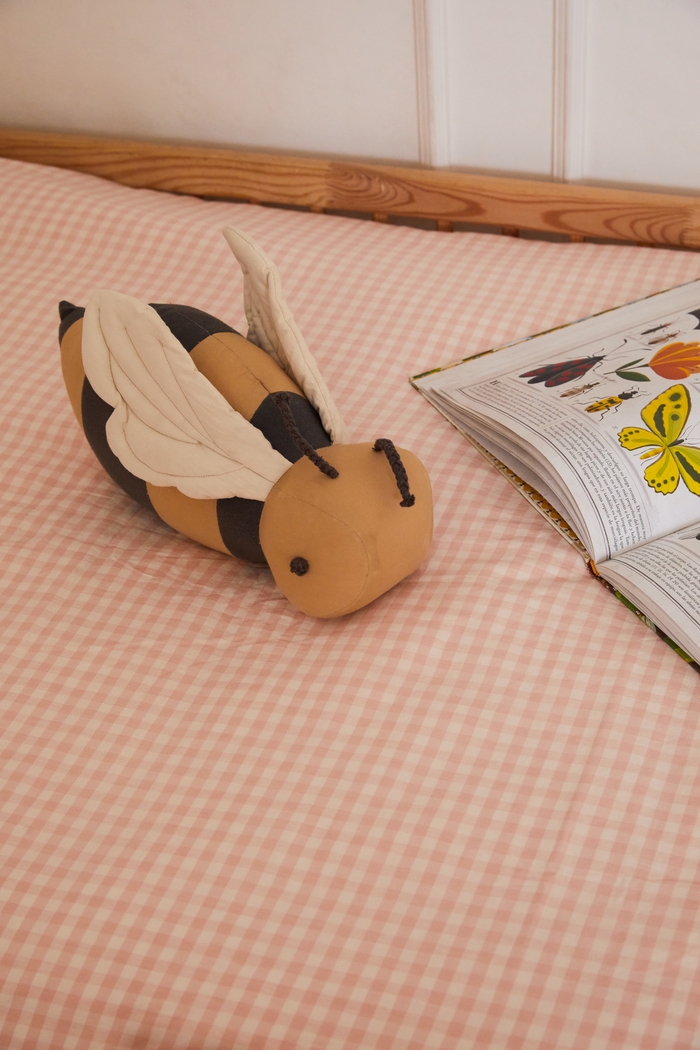 Kids Yellow Buzzy Bee Pillow - Thumbnail - Image 2