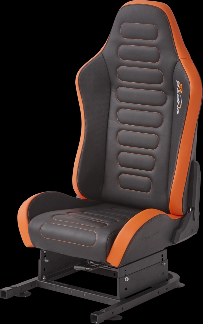 Kids Zalman Black/Orange Gaming Chair - Thumbnail - Image 3