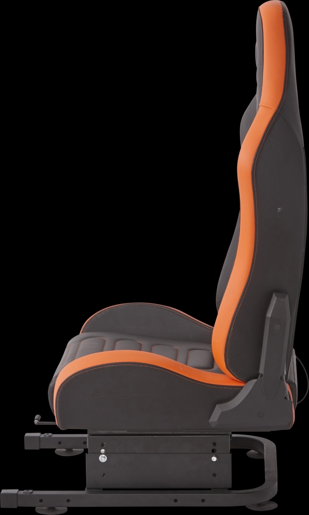 Kids Zalman Black/Orange Gaming Chair - Thumbnail - Image 6