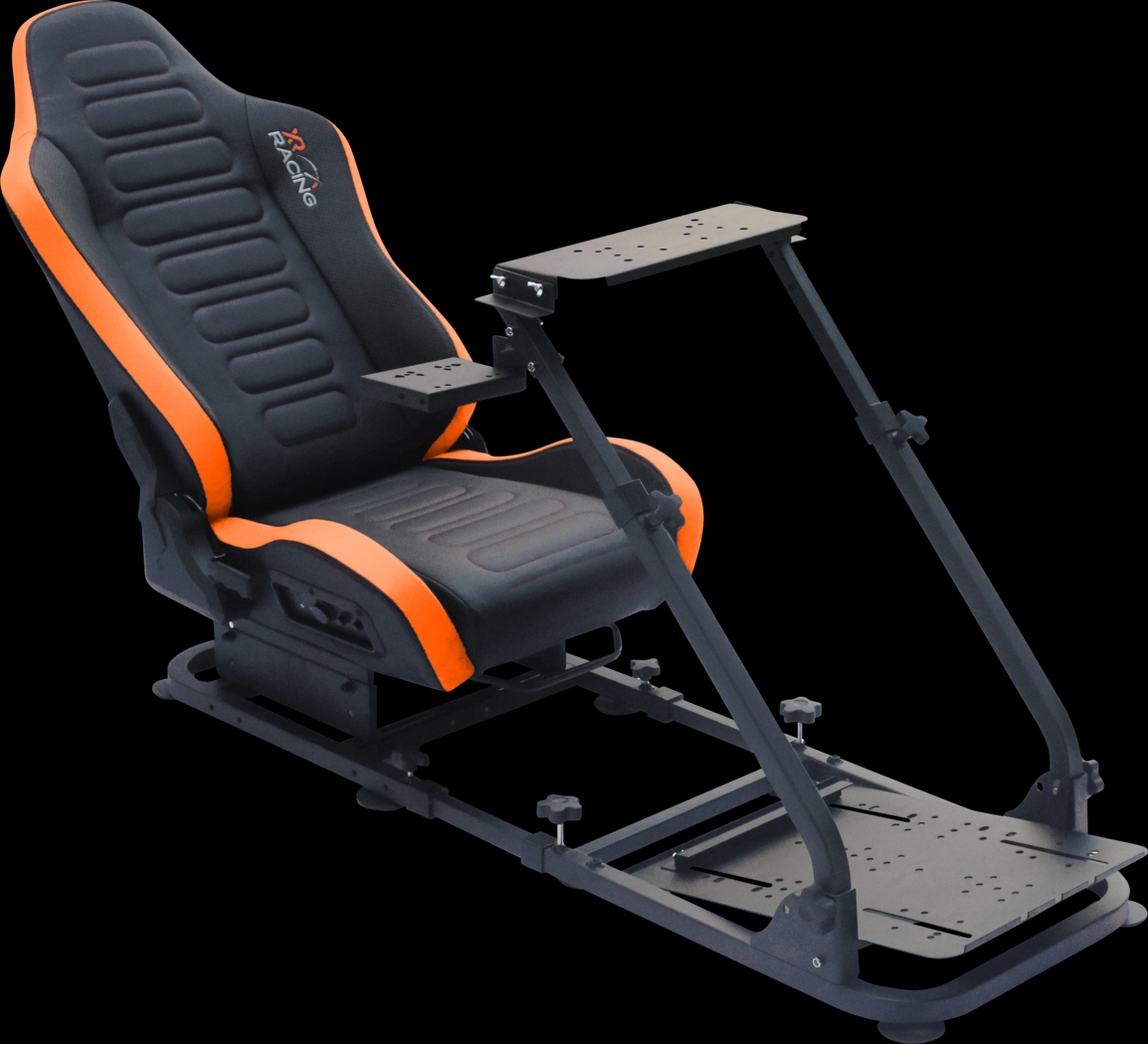 Kids Zalman Black/Orange Gaming Chair - Thumbnail - Image 8