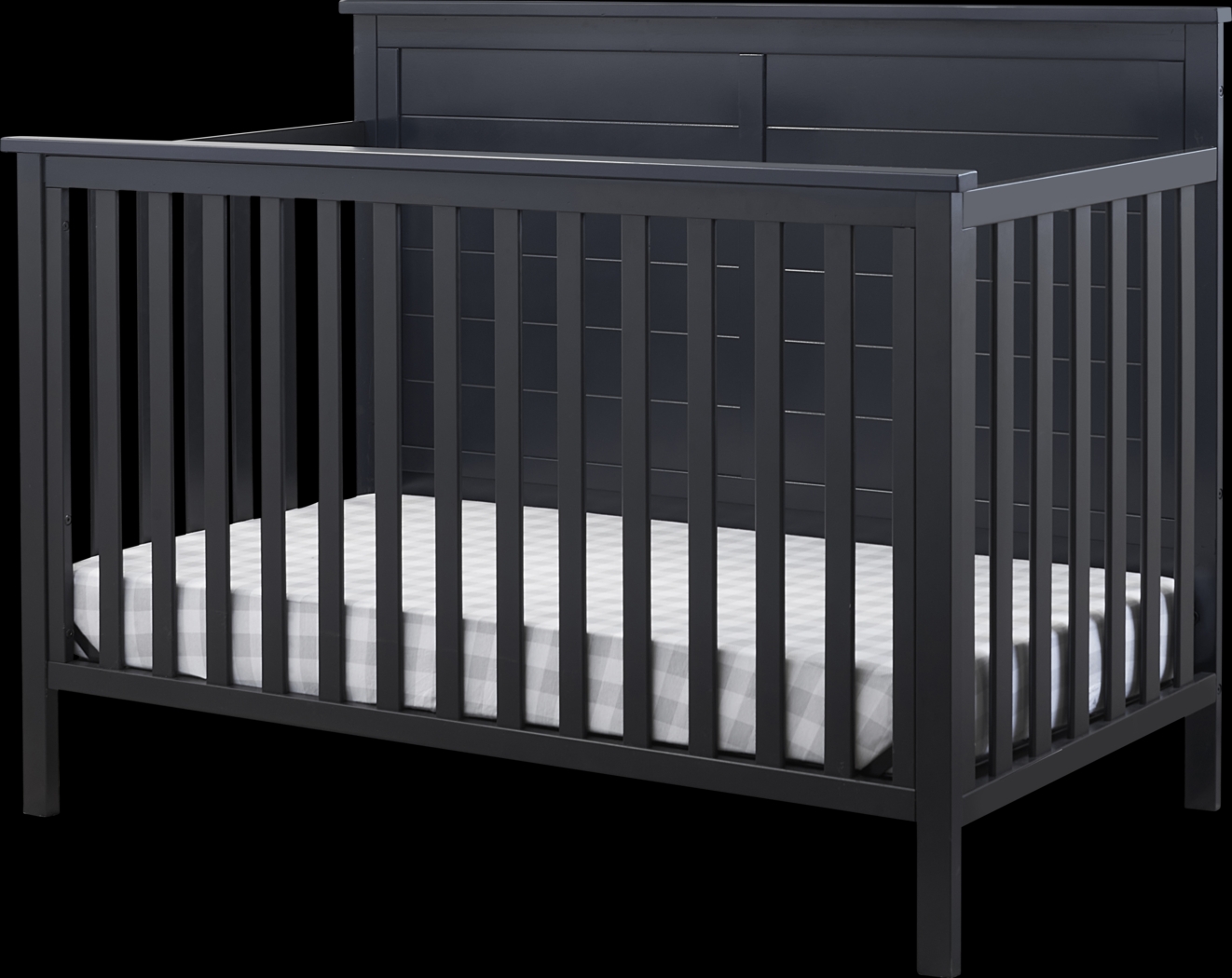 Kids Zivau Midnight Convertible Crib - Thumbnail - Image 1