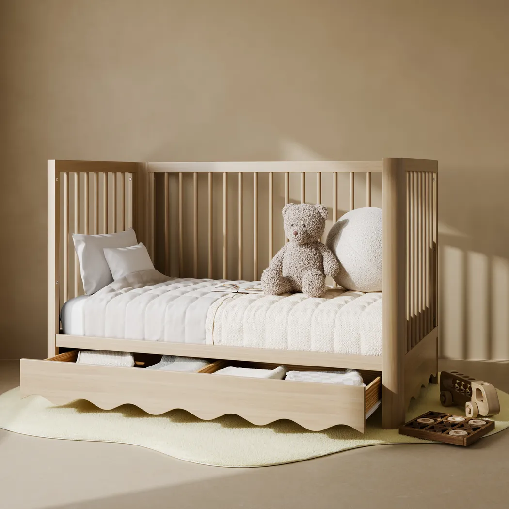 Kids Zoana Brown Convertible Crib - Thumbnail - Image 4