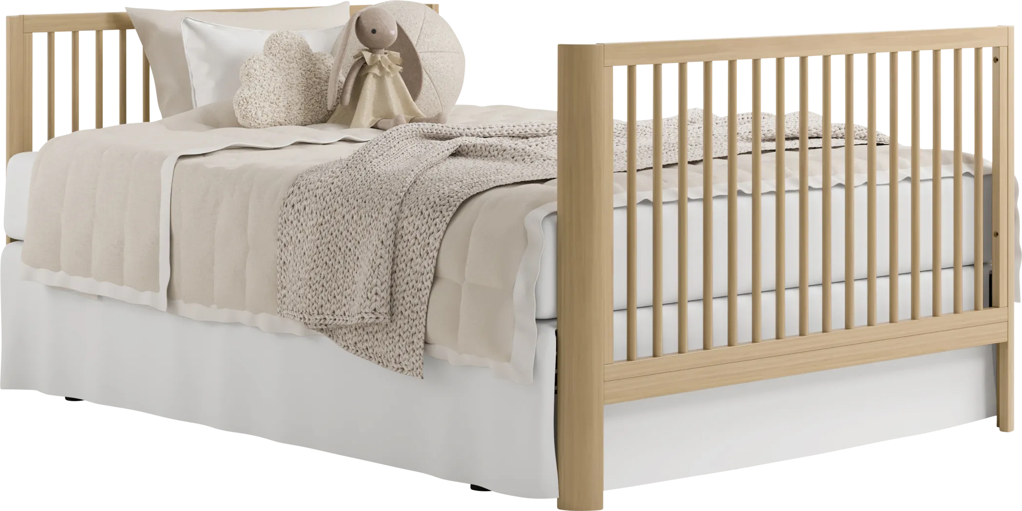 Kids Zoana Brown Convertible Crib - Thumbnail - Image 6