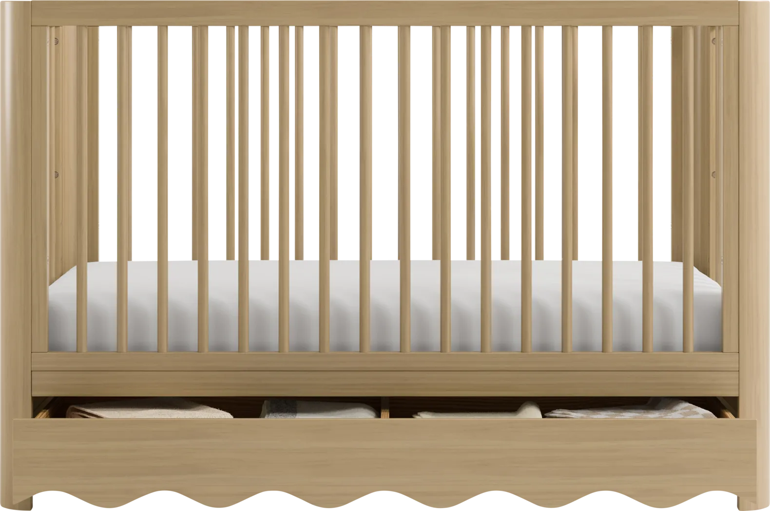 Kids Zoana Brown Convertible Crib - Thumbnail - Image 8