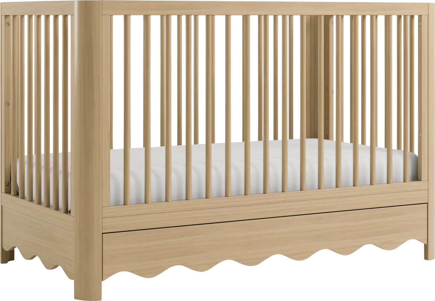 Kids Zoana Brown Convertible Crib - Thumbnail - Image 9