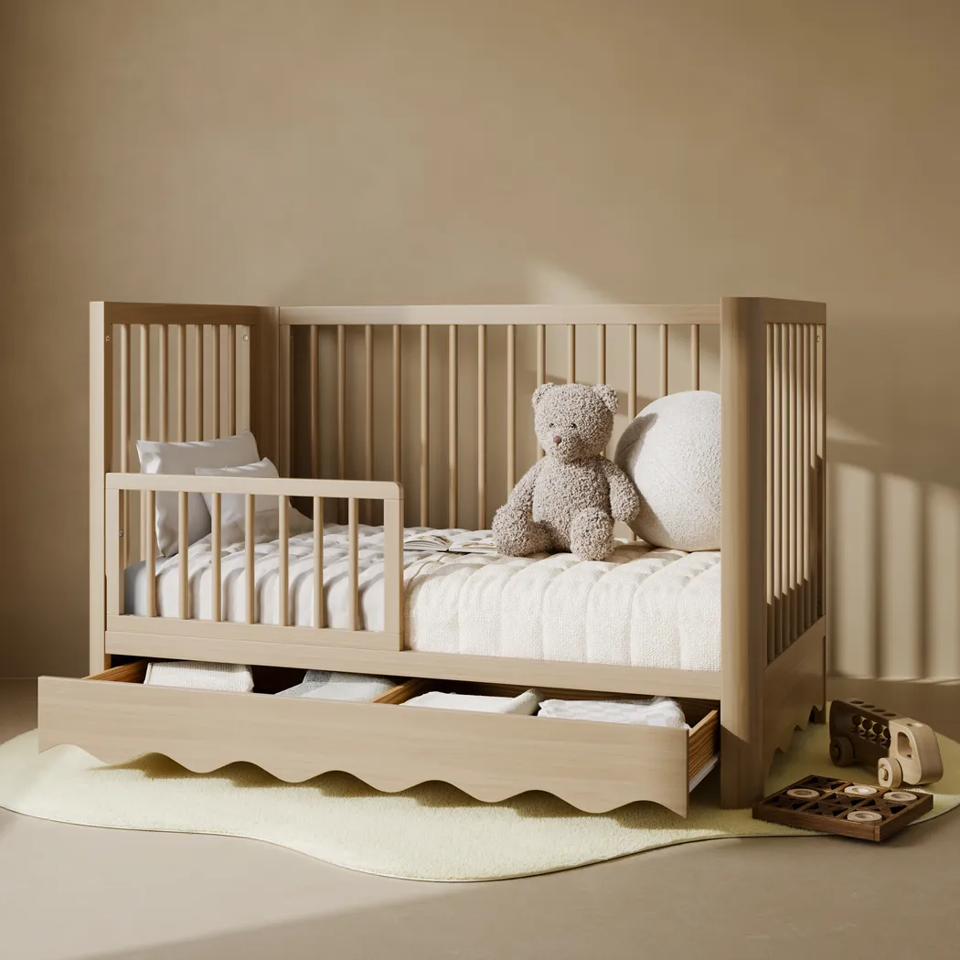 Kids Zoana Brown Convertible Crib - Thumbnail - Image 2
