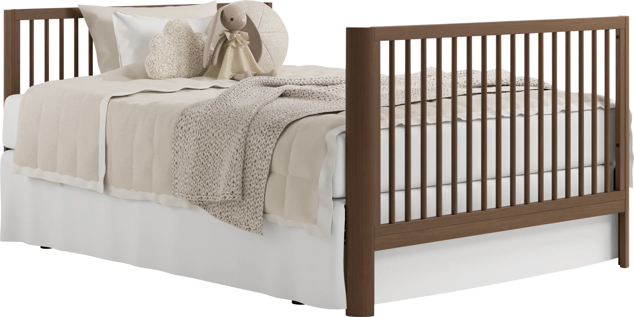 Kids Zoana Hazelnut Convertible Crib - Thumbnail - Image 7