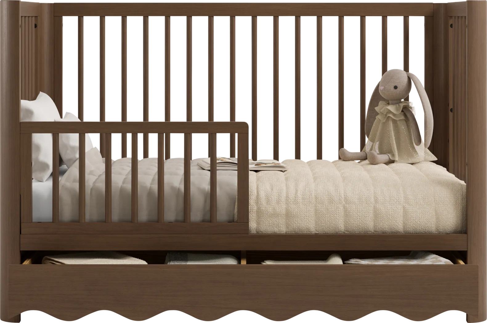 Kids Zoana Hazelnut Convertible Crib - Thumbnail - Image 8
