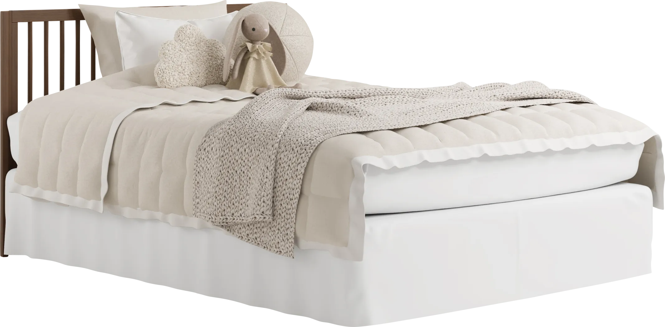 Kids Zoana Hazelnut Convertible Crib - Thumbnail - Image 9