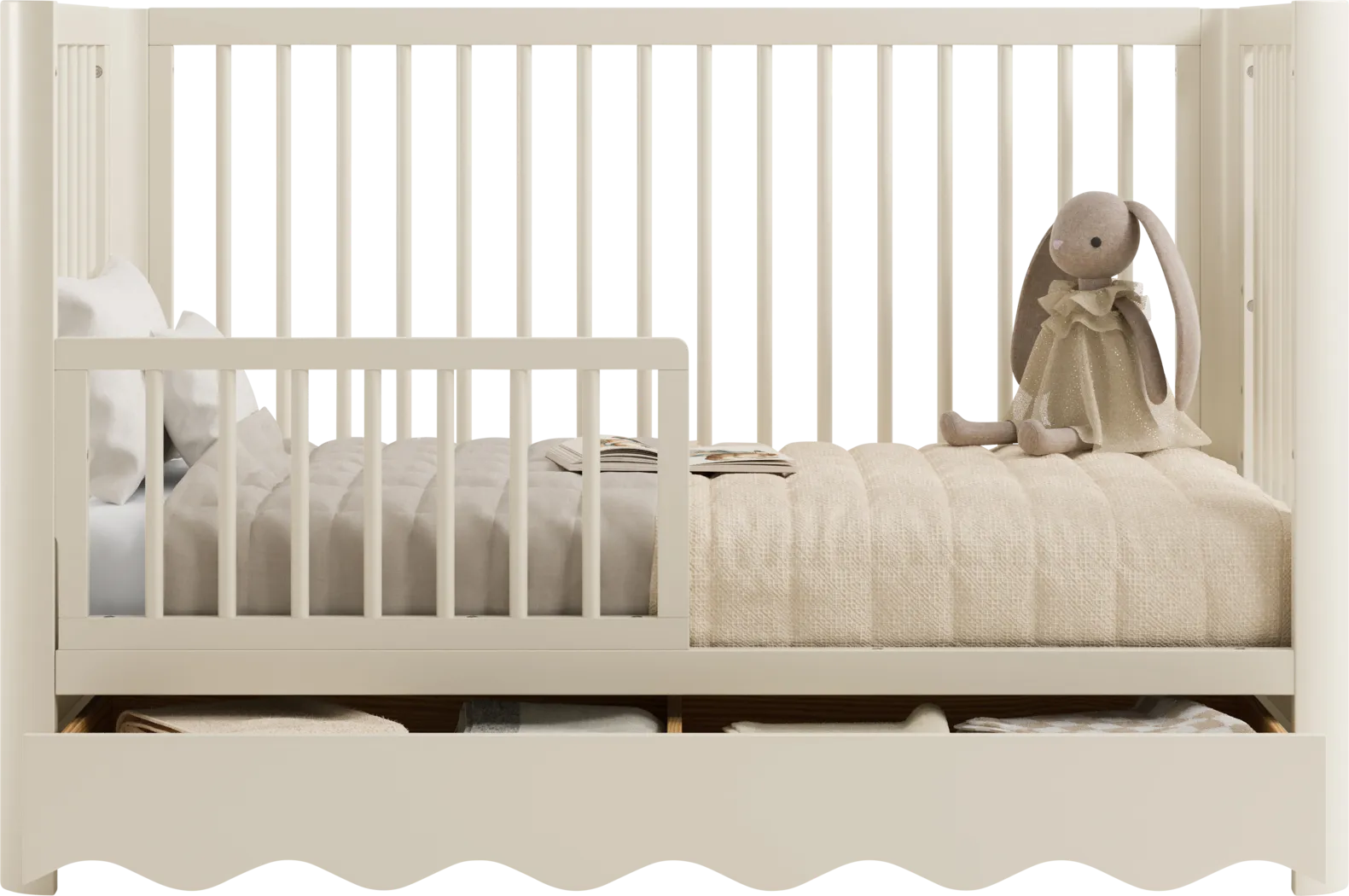 Kids Zoana Oat Convertible Crib - Thumbnail - Image 9