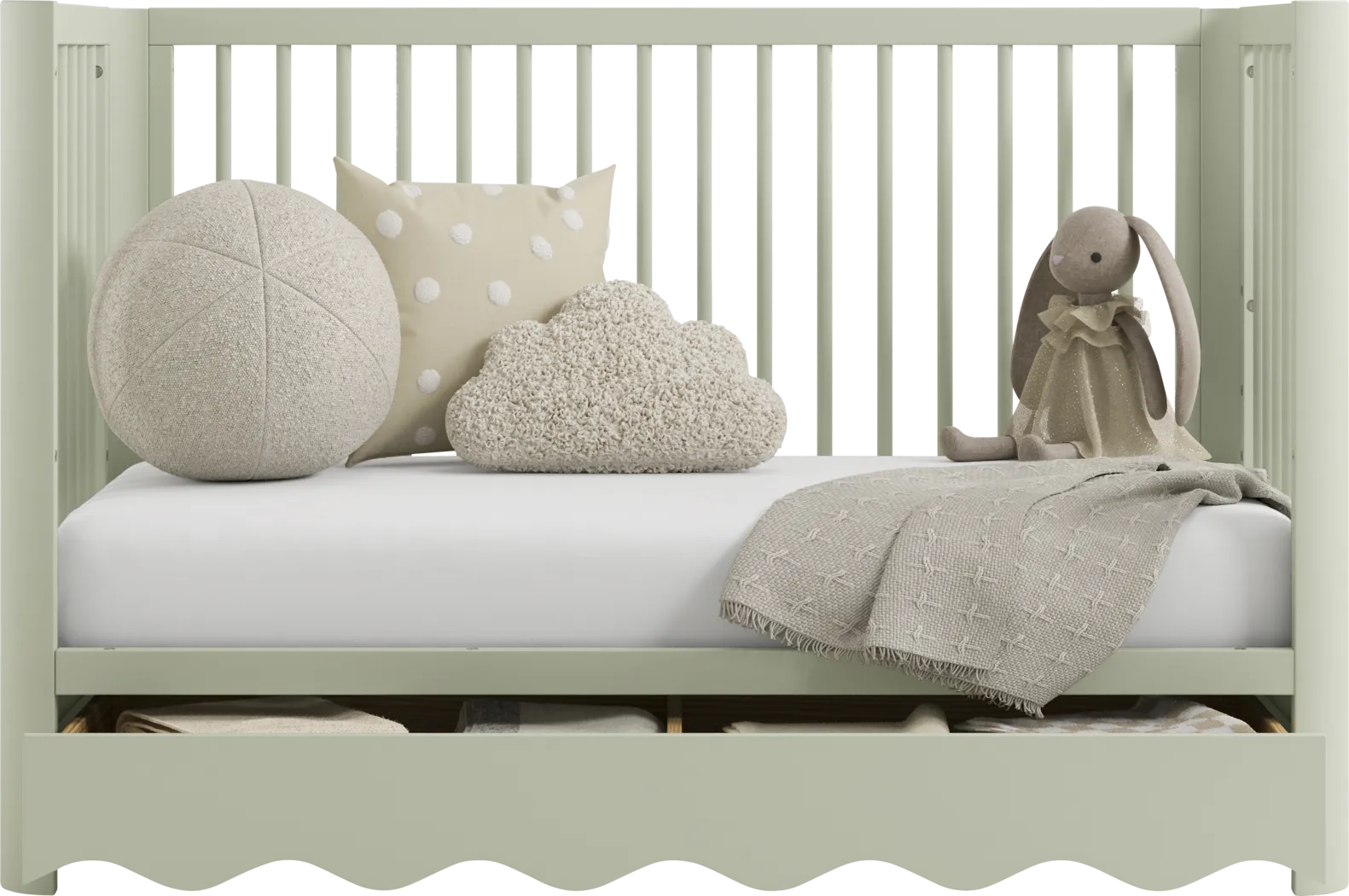 Kids Zoana Sage Convertible Crib - Thumbnail - Image 6