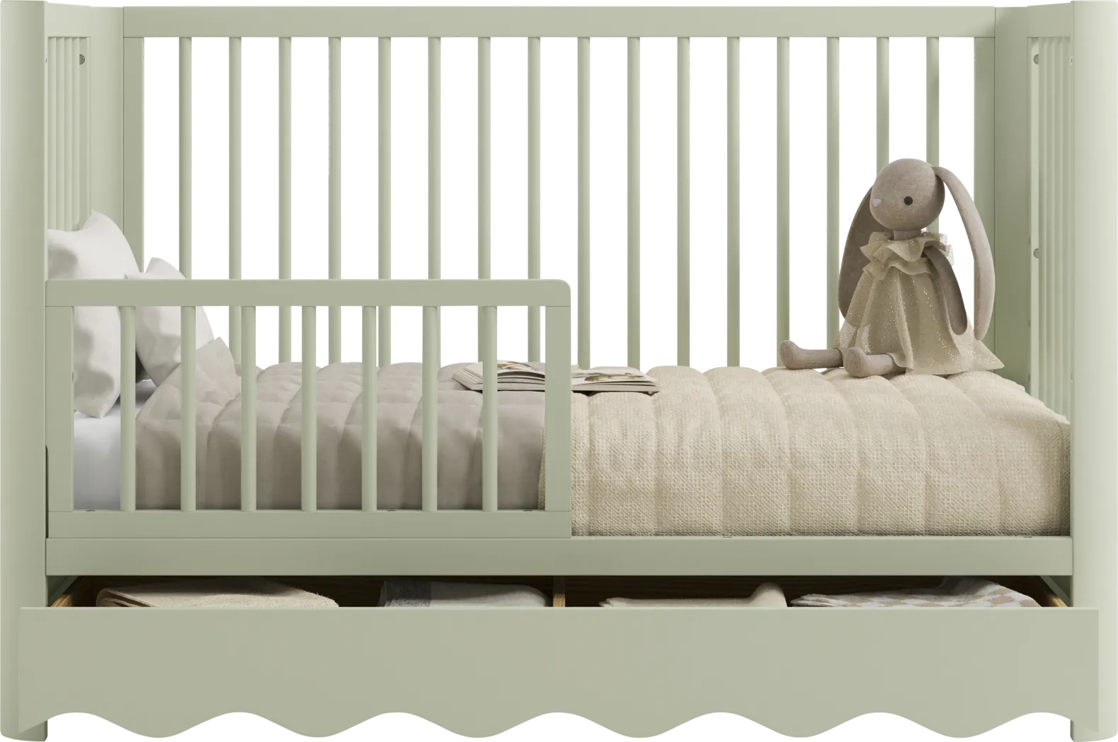 Kids Zoana Sage Convertible Crib - Thumbnail - Image 7