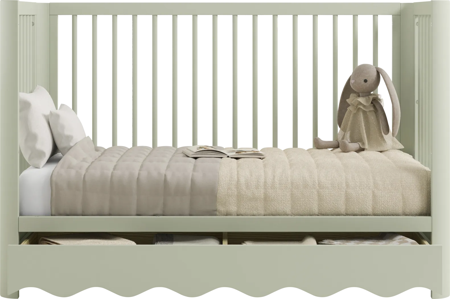 Kids Zoana Sage Convertible Crib - Thumbnail - Image 9