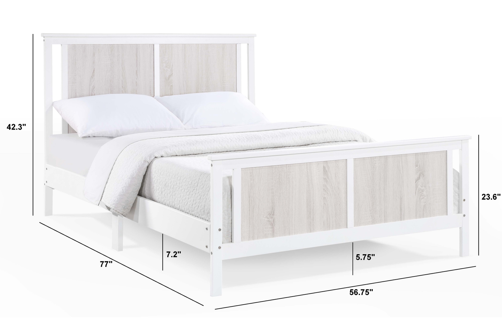 Kids Zolari Black Full Bed - Thumbnail - Image 4