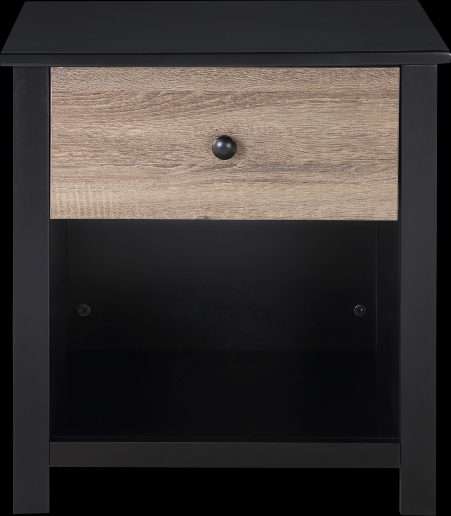 Kids Zolari Black Nightstand - Thumbnail - Image 3