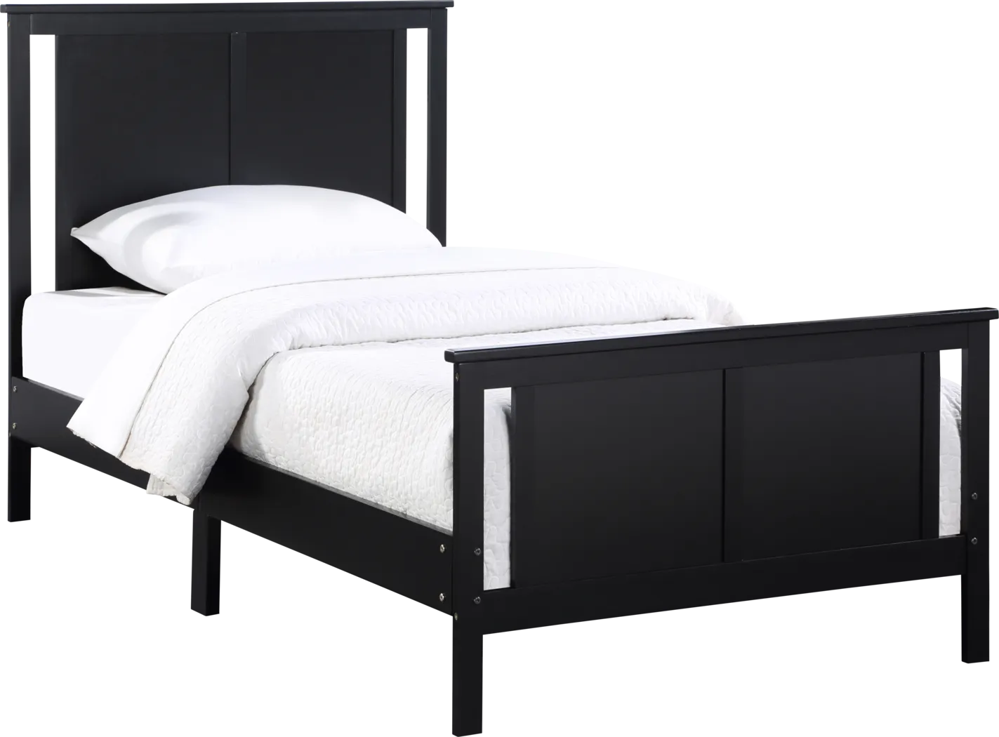 Kids Zolari Black Twin Bed - Thumbnail - Image 5