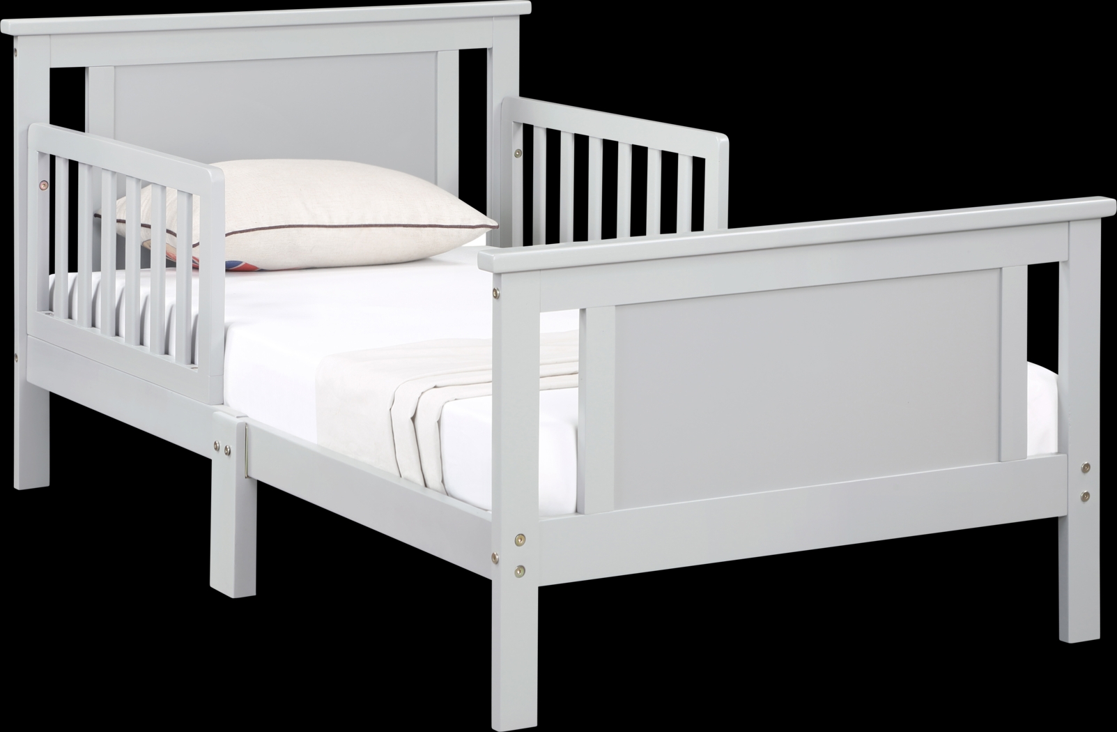 Kids Zolari Gray Toddler Bed - Thumbnail - Image 7
