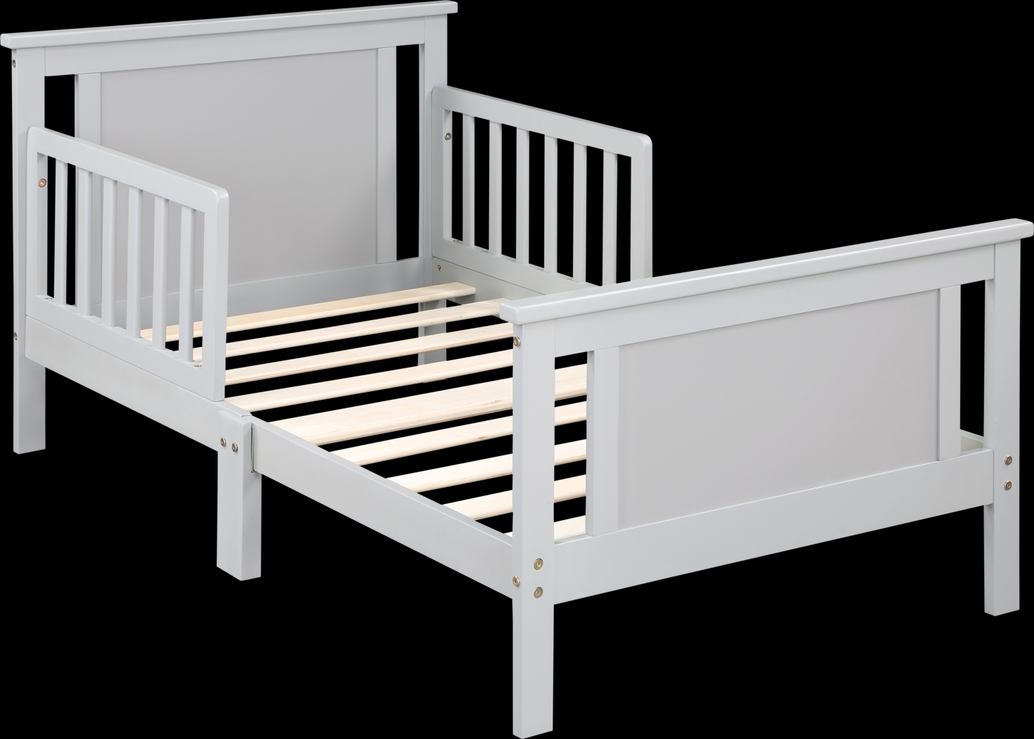 Kids Zolari Gray Toddler Bed - Thumbnail - Image 8