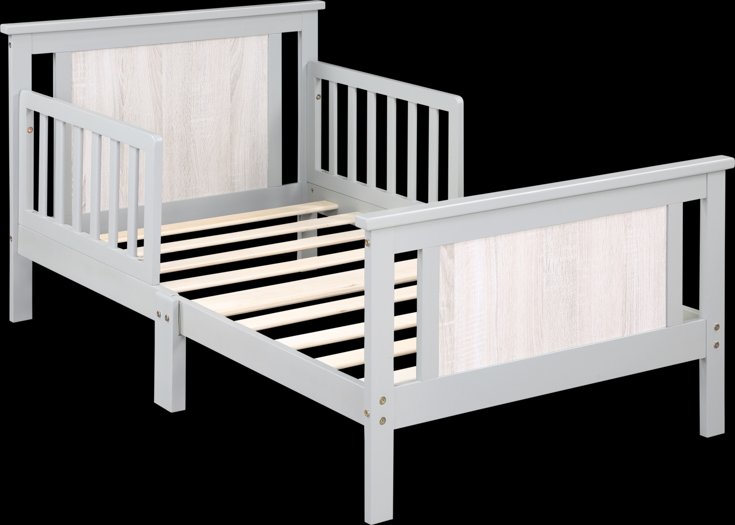 Kids Zolari Gray Toddler Bed - Thumbnail - Image 6