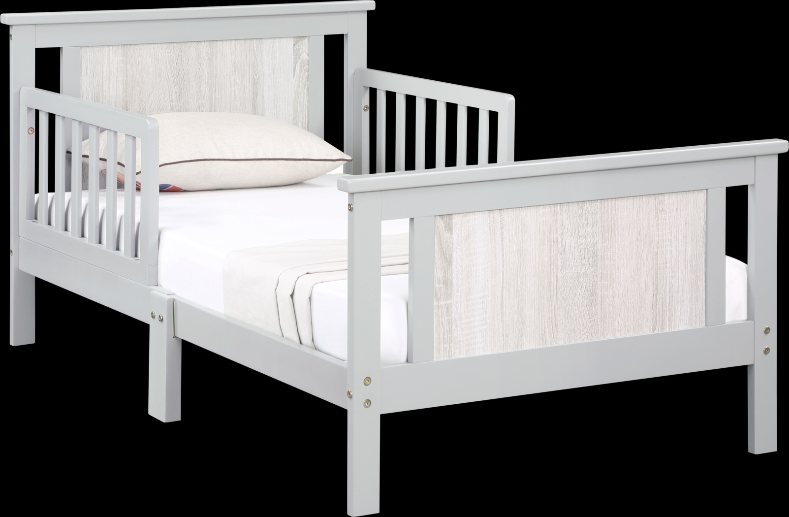 Kids Zolari Gray Toddler Bed - Thumbnail - Image 1