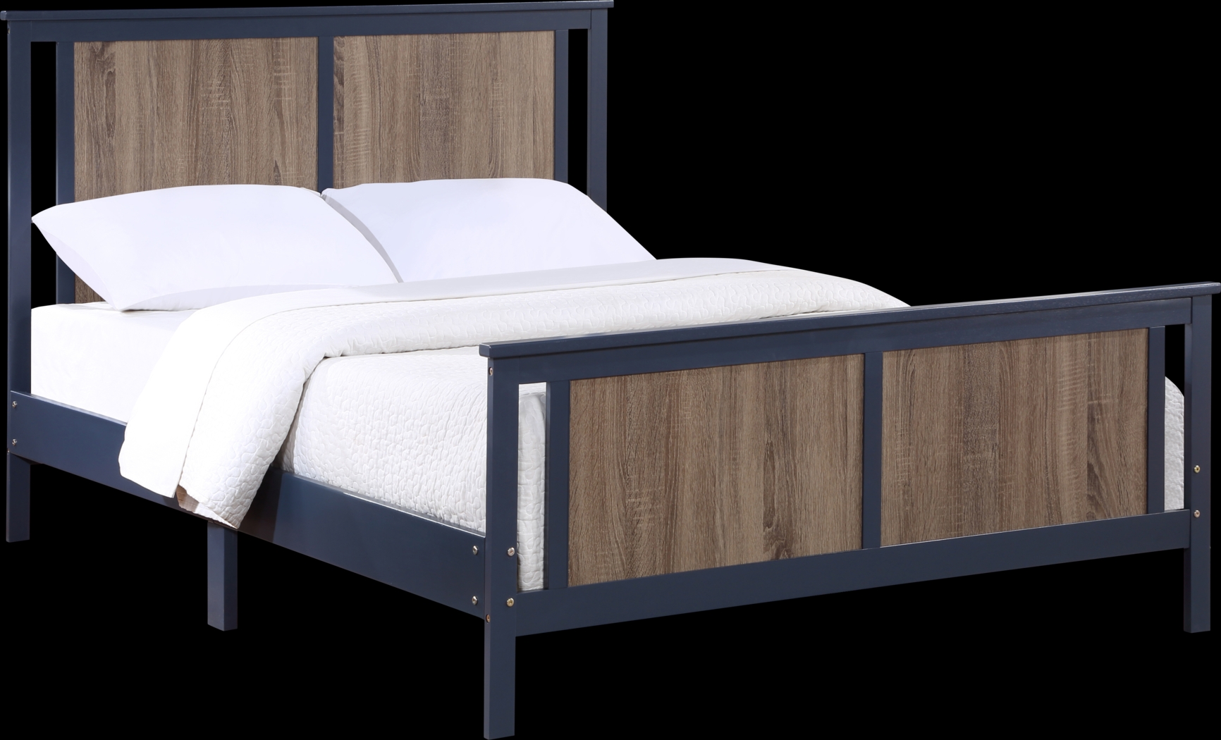 Kids Zolari Midnight Blue Full Bed - Thumbnail - Image 1