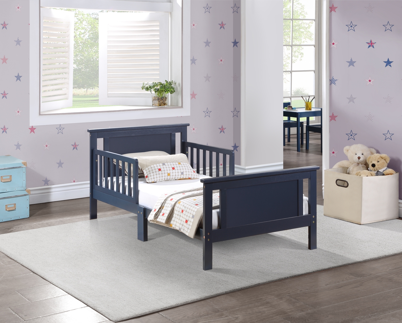 Kids Zolari Midnight Blue Toddler Bed - Thumbnail - Image 5