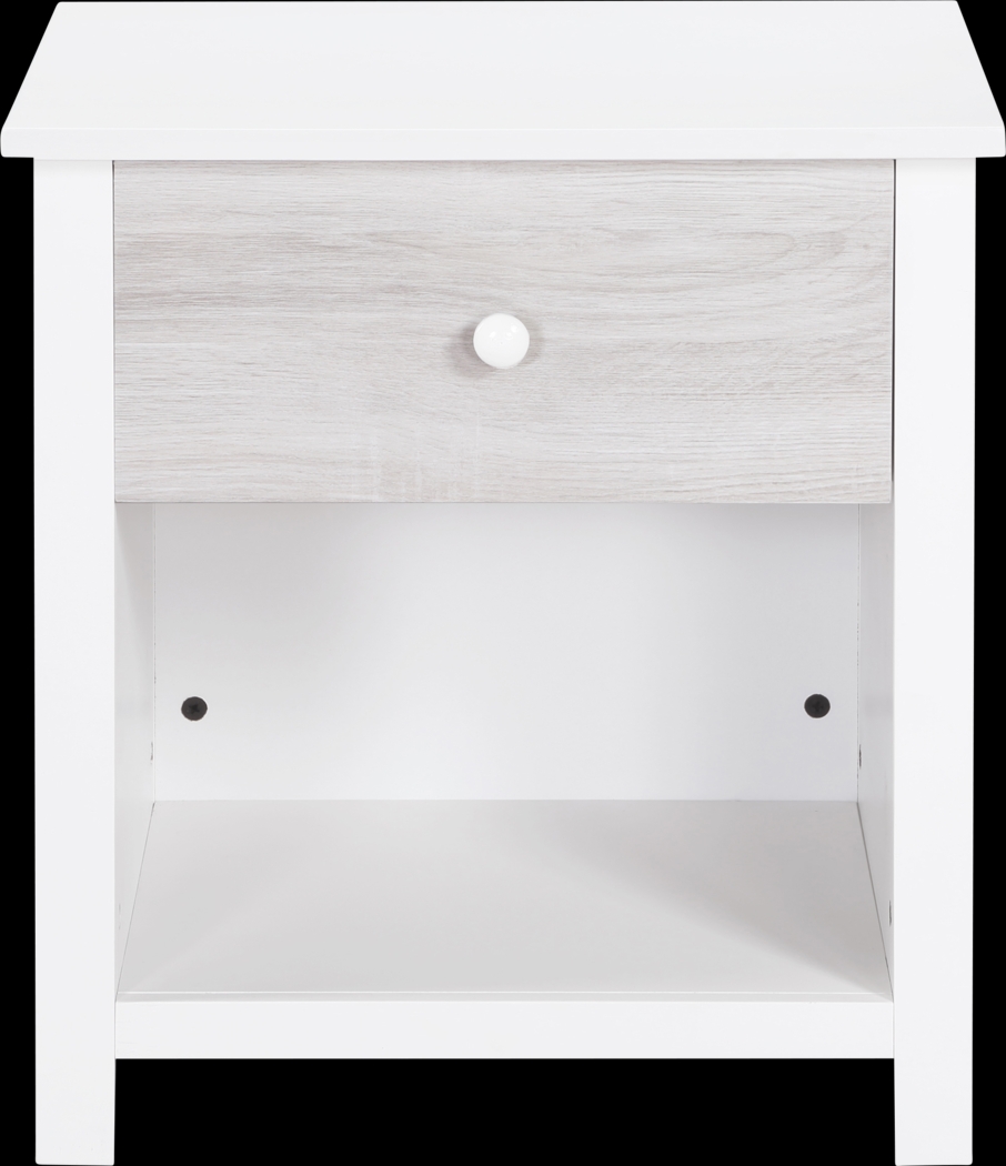 Kids Zolari White Nightstand - Thumbnail - Image 4