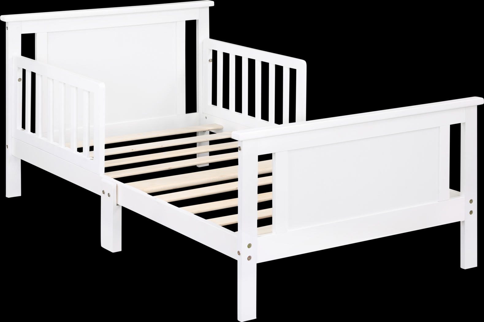Kids Zolari White Toddler Bed - Thumbnail - Image 8