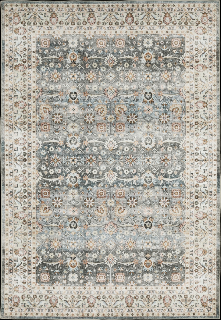 Kids Zolly Gray 7'6 x 10' Rug - Thumbnail - Image 1