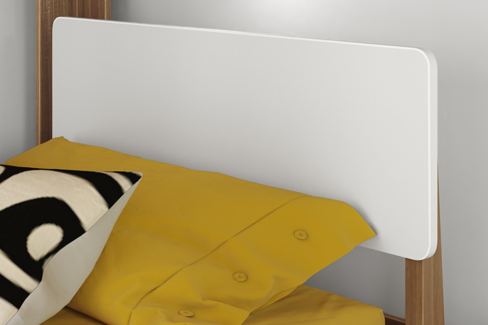 Kids Zuzana I Pecan White Twin/Twin Bunk Bed - Thumbnail - Image 5