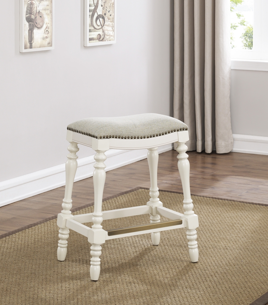 Kielman Beige Counter Stool - Thumbnail - Image 4