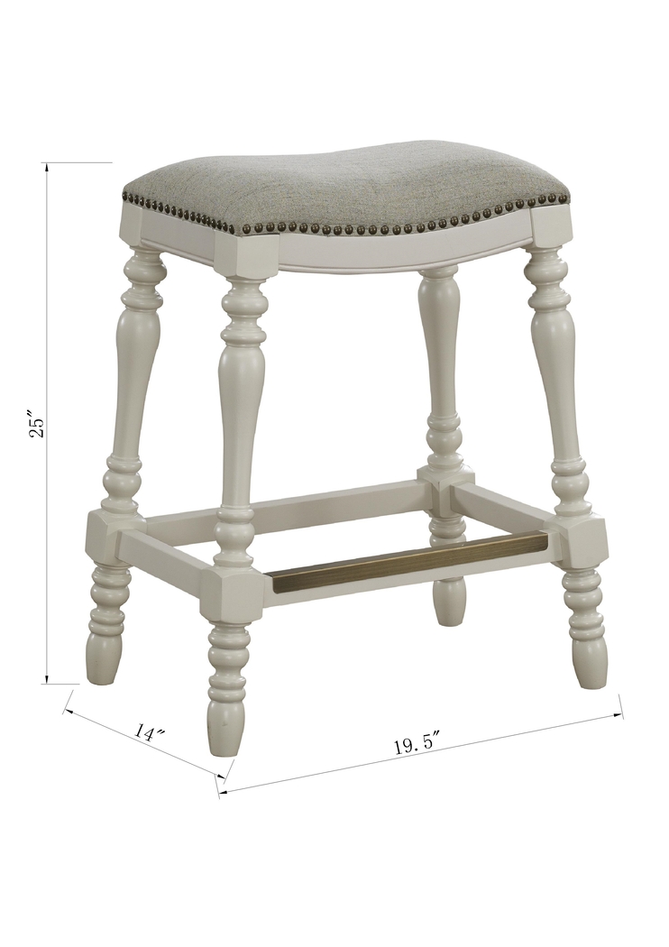 Kielman Beige Counter Stool - Thumbnail - Image 5