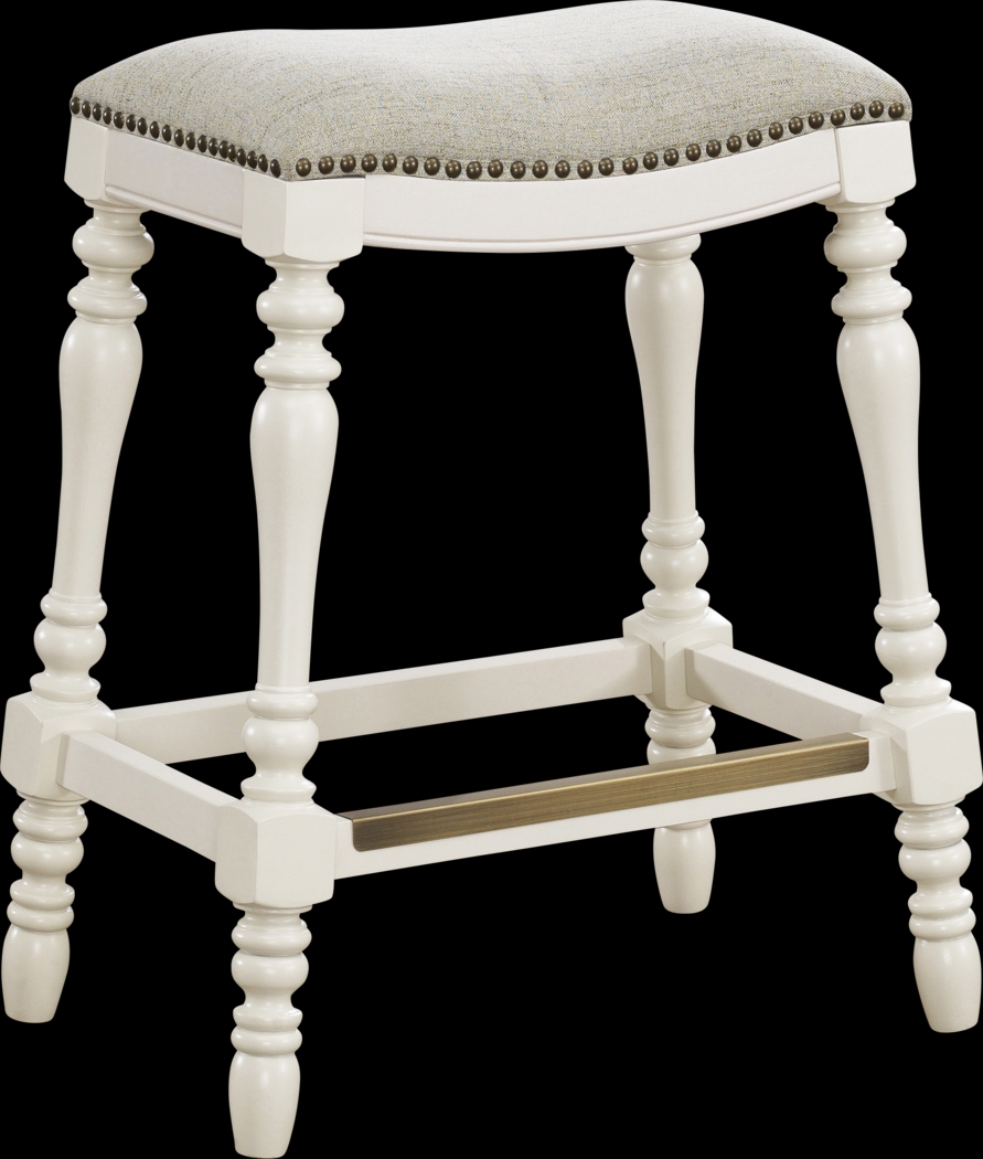 Kielman Beige Counter Stool - Thumbnail - Image 1