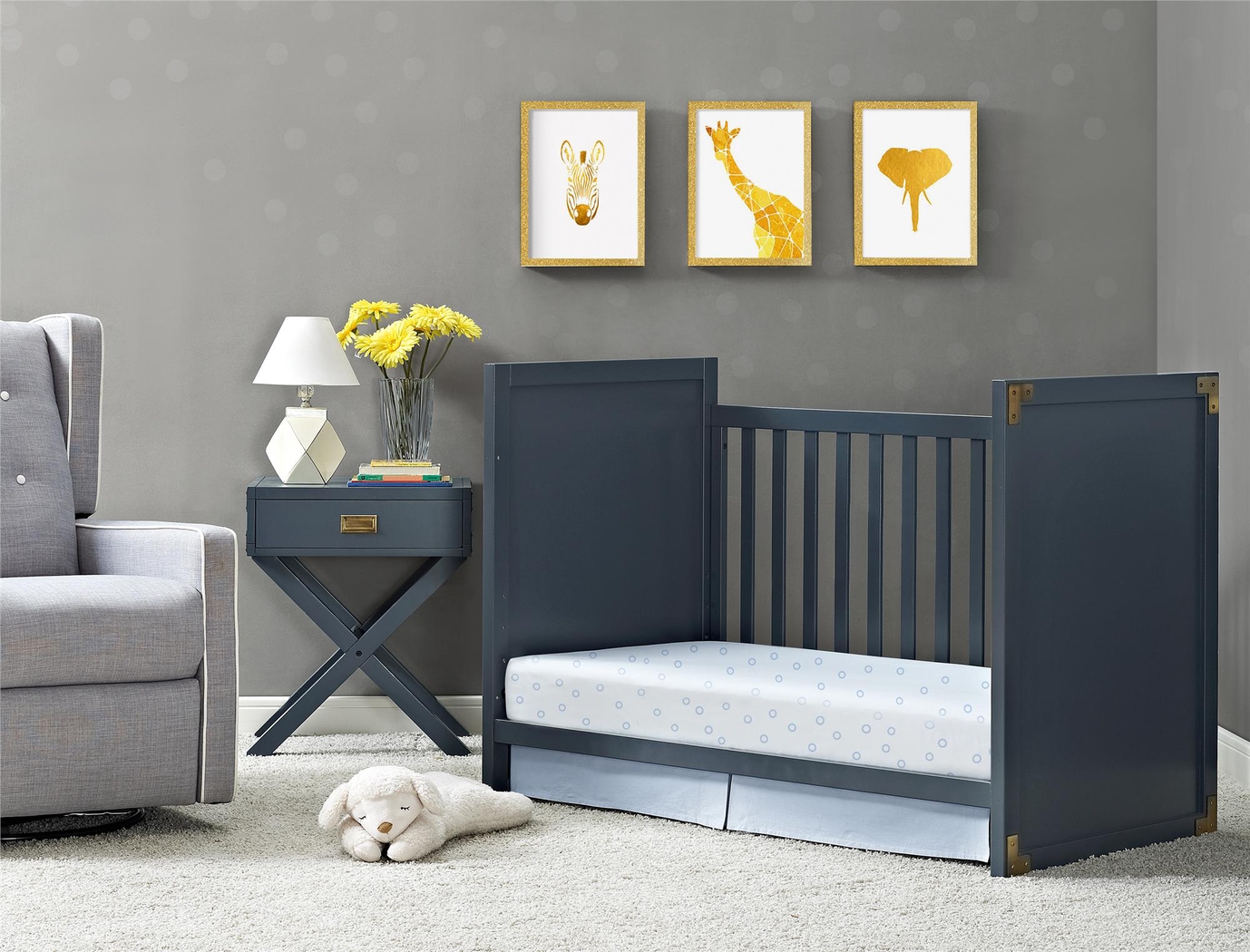Kiernan Blue Crib - Thumbnail - Image 2