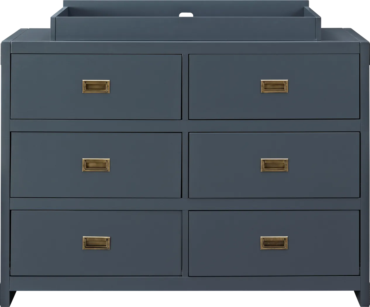 Kiernan Blue Dresser and Topper Set - Thumbnail - Image 2