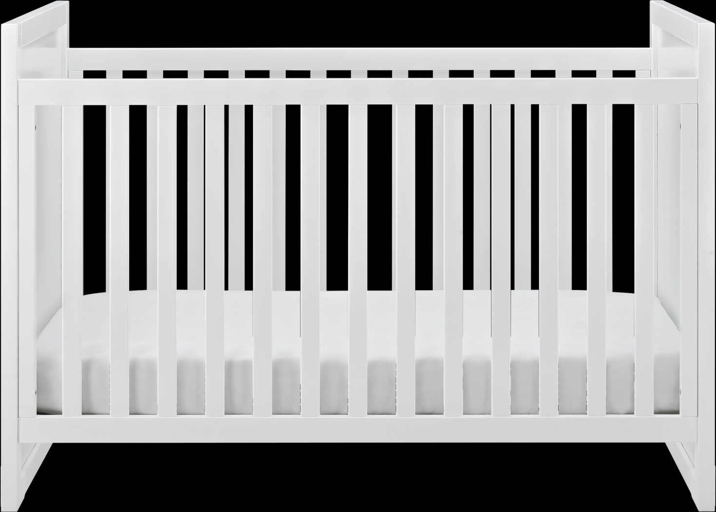 Kiernan White Crib - Thumbnail - Image 2