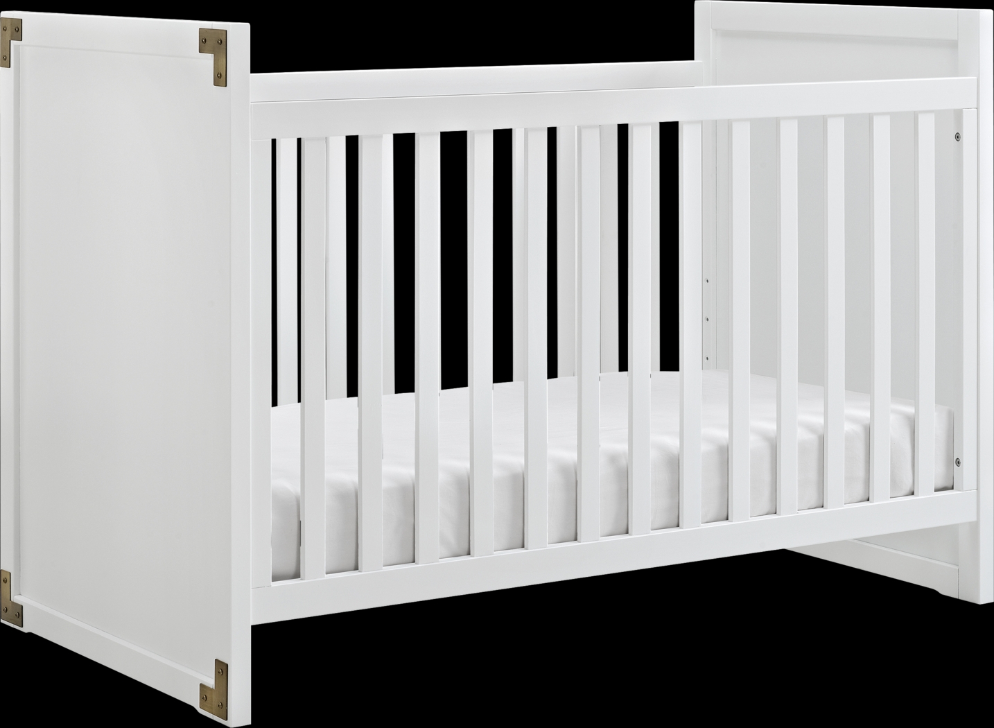 Kiernan White Crib - Thumbnail - Image 1