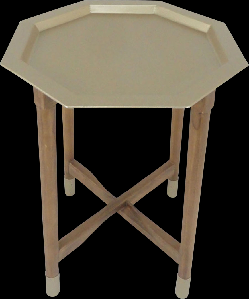 Kiggins Gold Accent Table - Thumbnail - Image 1