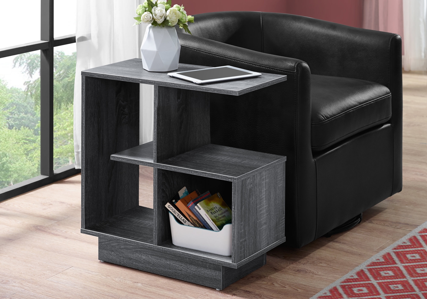 Kilberry Gray Accent Table - Thumbnail - Image 2