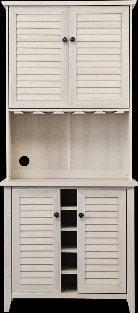 Kilbourn White Bar Cabinet - Thumbnail - Image 2