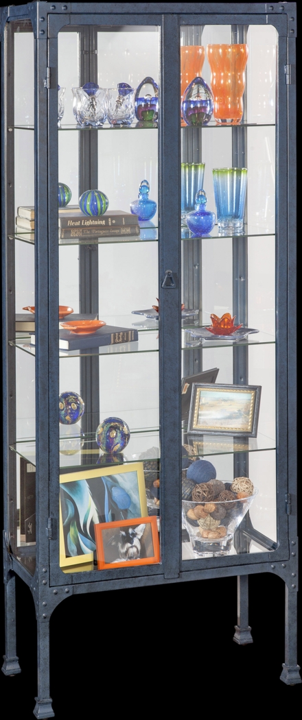 Kildair Blue Display Cabinet - Thumbnail - Image 1