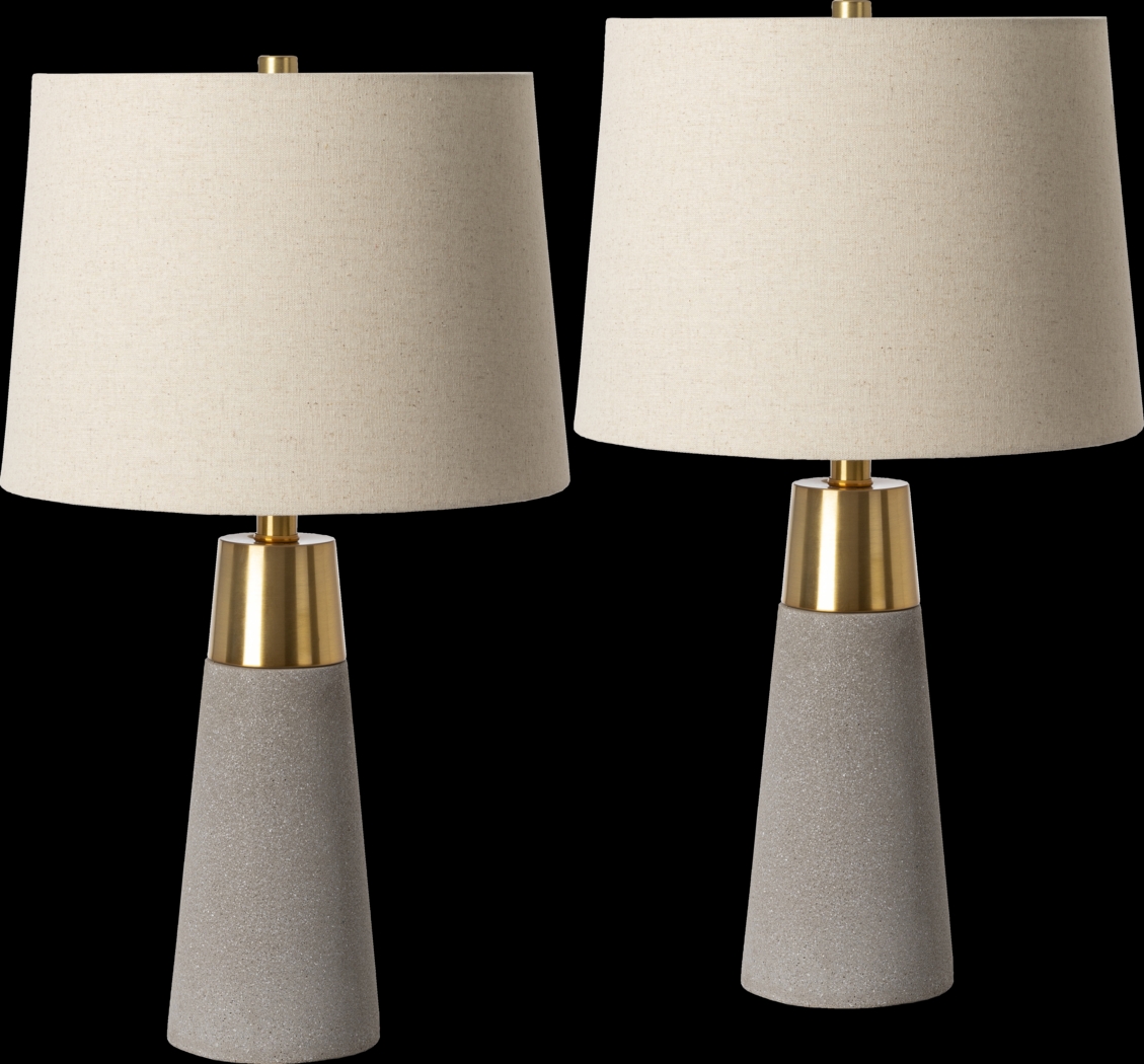 Kildate Edge Smoke Table Lamps, Set of 2 - Thumbnail - Image 1