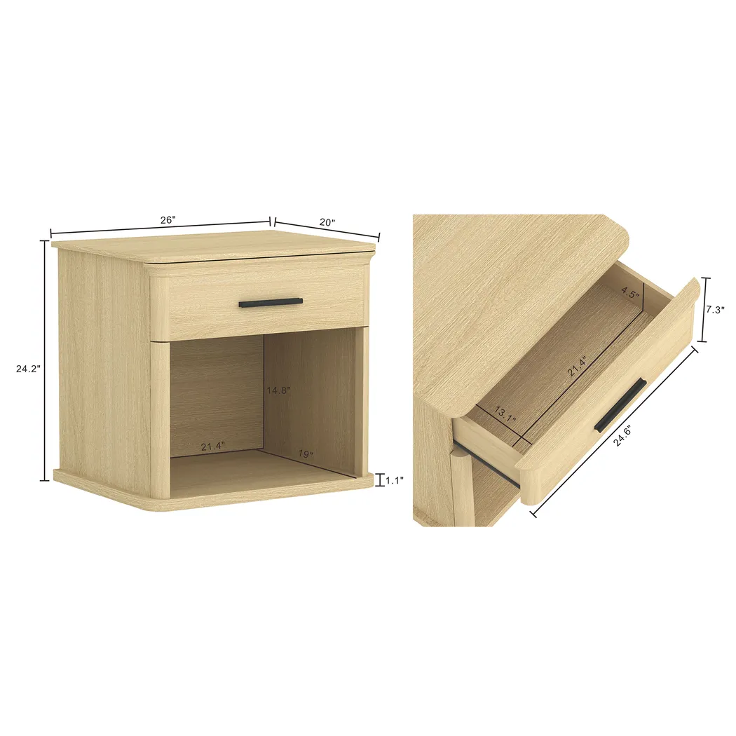 Kilde I Natural Nightstand - Thumbnail - Image 4