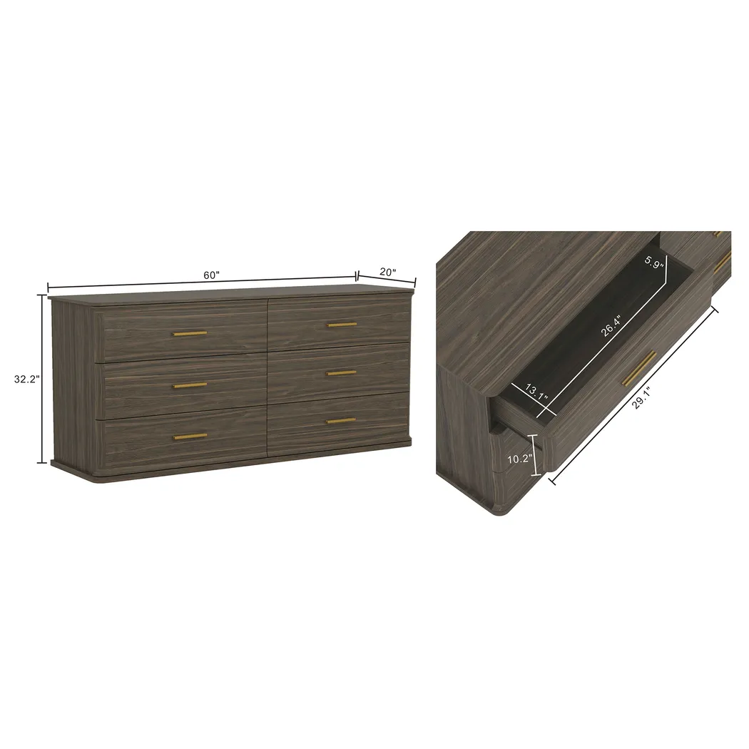 Kilde Walnut Dresser - Thumbnail - Image 7
