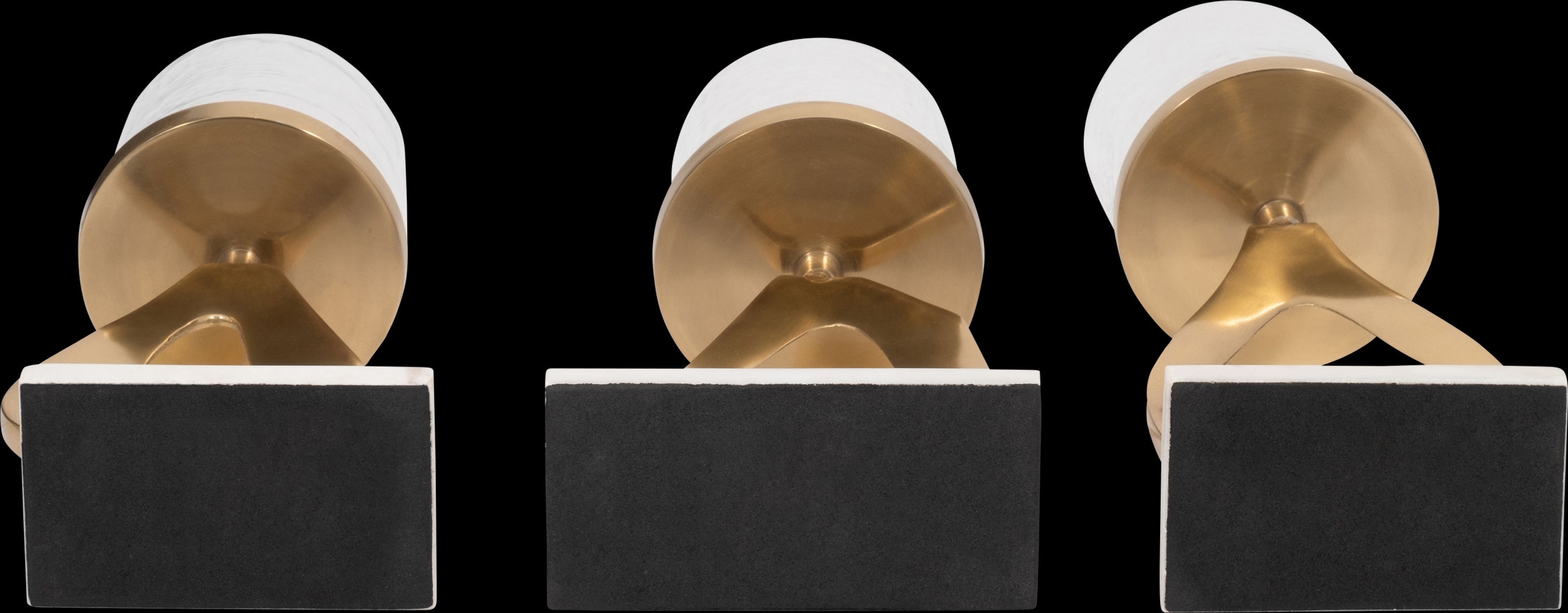 Kilkee Gold Candle Holder, Set of 3 - Thumbnail - Image 6