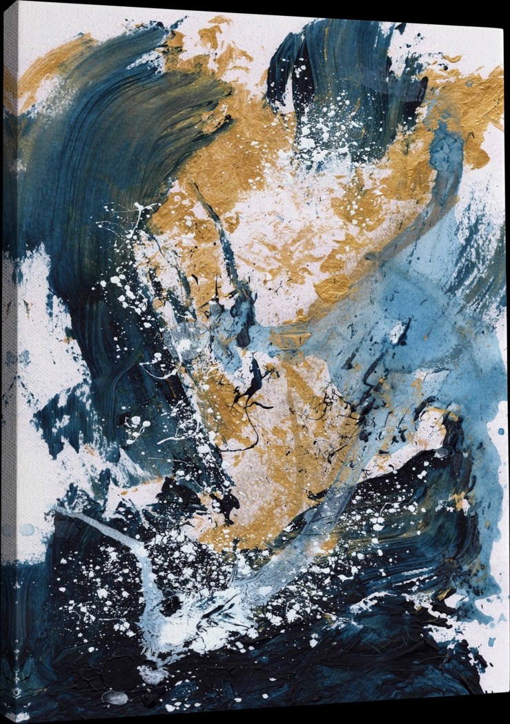 Killamey Blue Canvas Wall Art - Thumbnail - Image 1