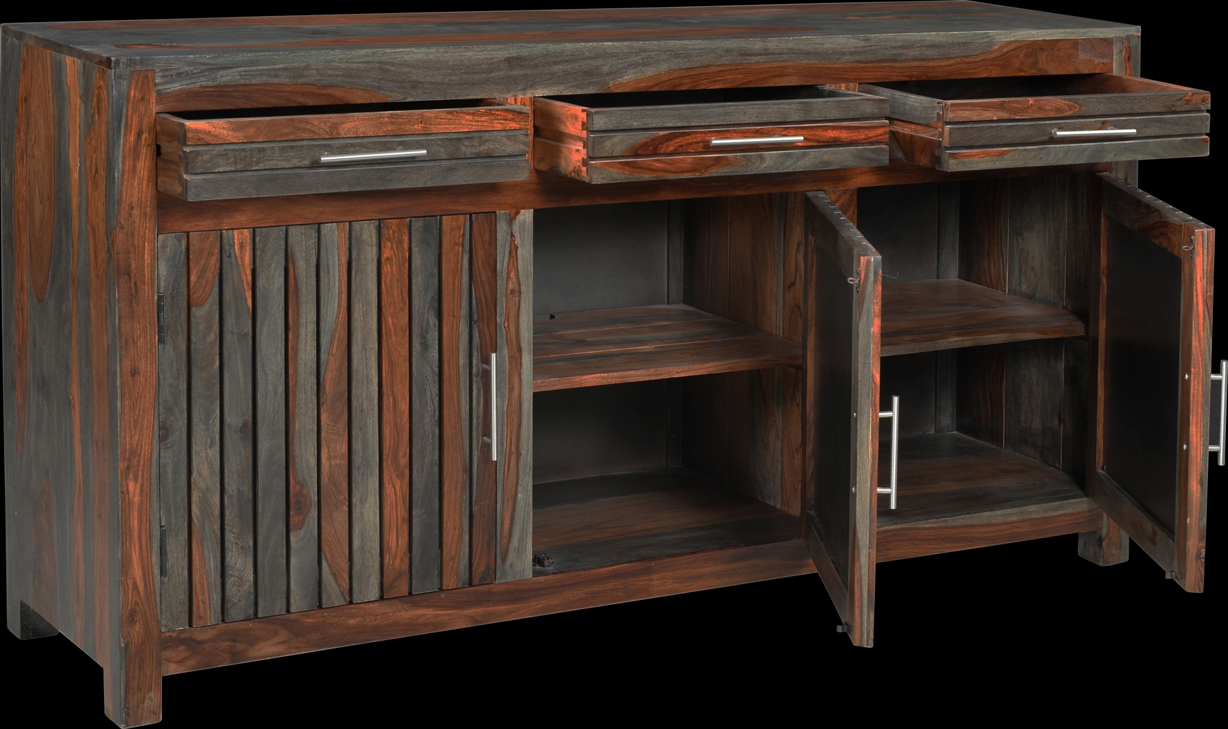 Killashee Brown Credenza - Thumbnail - Image 3