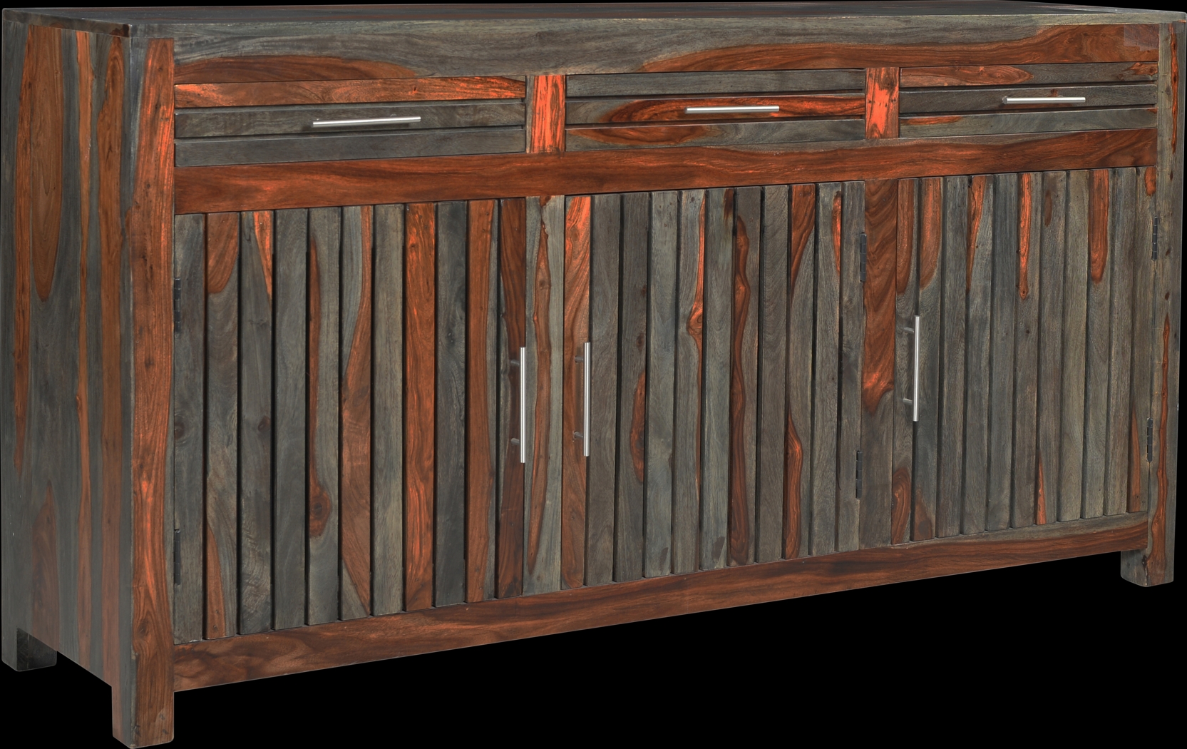 Killashee Brown Credenza - Thumbnail - Image 1