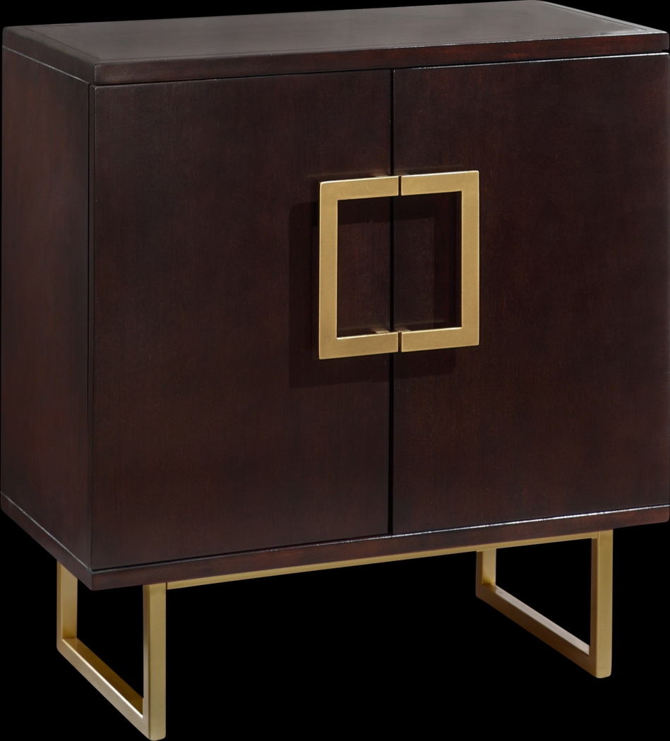 Killbrew Dark Cherry Accent Cabinet - Thumbnail - Image 1