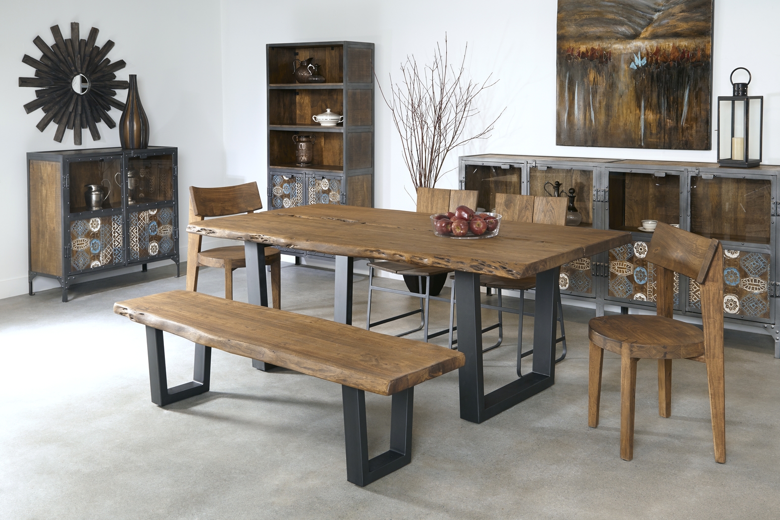 Killean Brown Dining Table - Thumbnail - Image 2